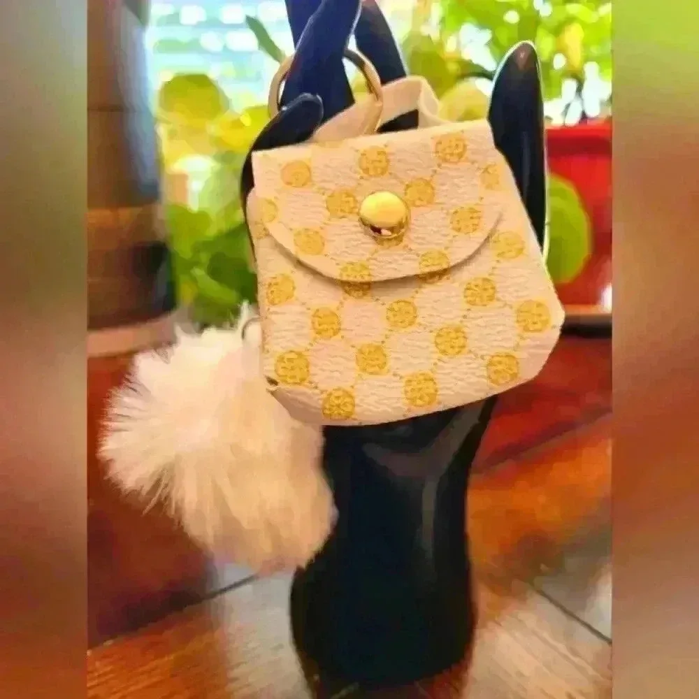 Bag Charm of bag and poof - Picture 1 of 3